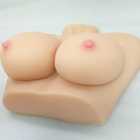 Il sesso impermeabile della novità di progettazione gioca i capezzoli realistici molli del seno 3D